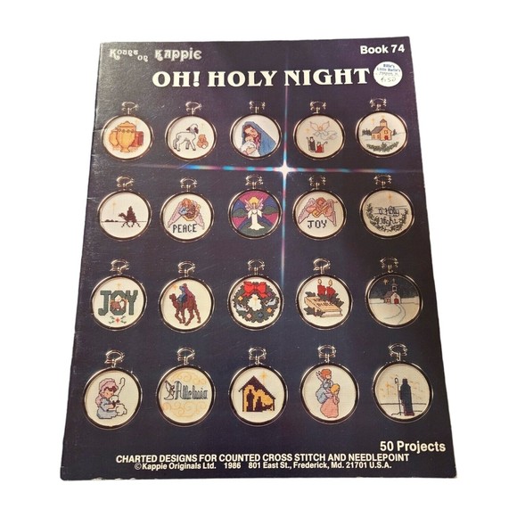 Kappie Originals: Christmas in the Country Cross Stitch Book 74 - Picture 1 of 2